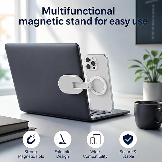 NeoGrip 3-in-1 Magnetic Stand