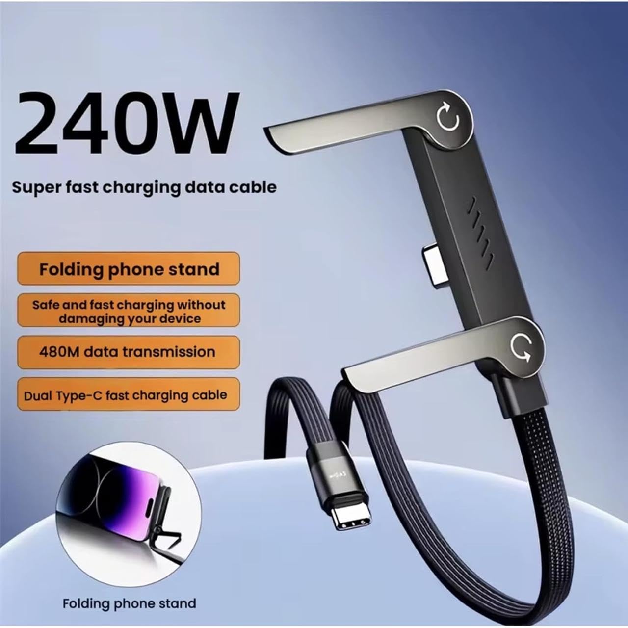 NeoStand 240W Invisible Charging Cable