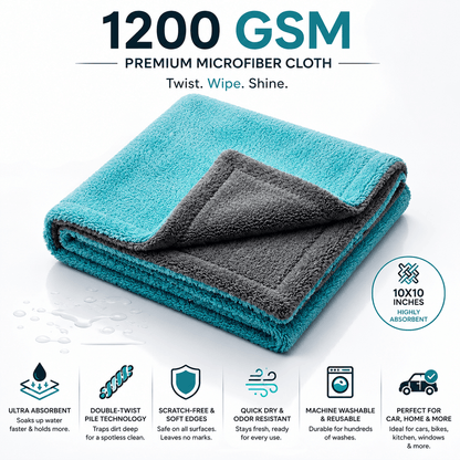 Neobics ProDry 1200 GSM Microfiber Cloth