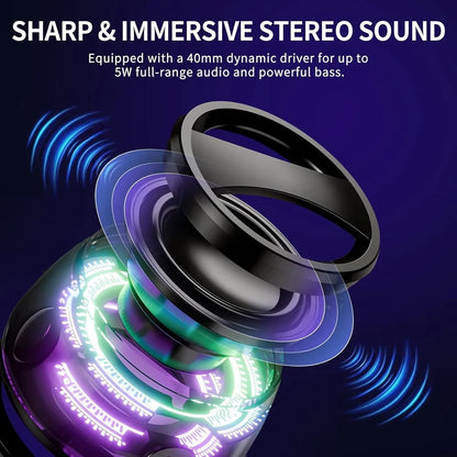 NeoPulse Magnetic RGB Bluetooth Speaker