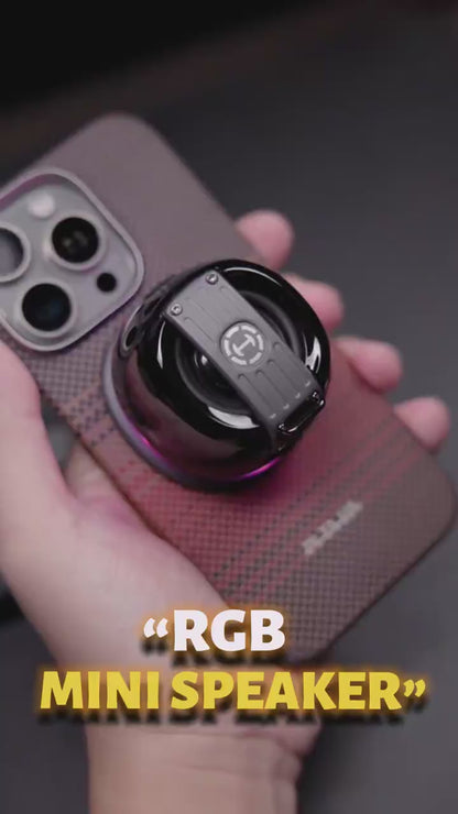 NeoPulse Magnetic RGB Bluetooth Speaker